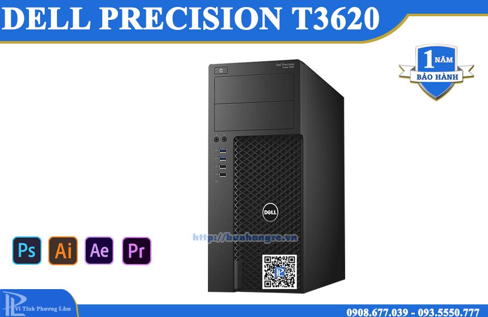 Máy Trạm Dell Precision T3620 MT / Intel Xeon E3-1245 V5 / Ram DDR4 / SSD Chuẩn Nvme / Chuyên Đồ Họa